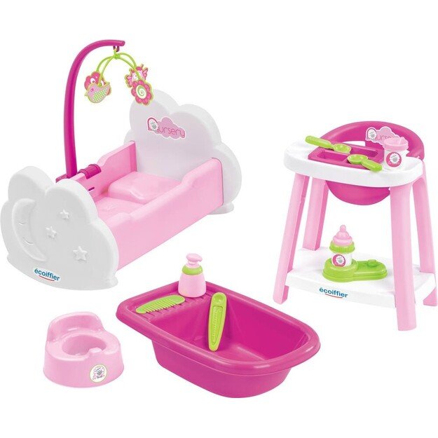 Ecoiffier - 3-in-1 Nursery set (I-2888)