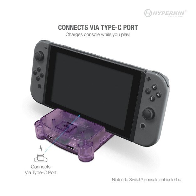 Hyperkin Retron S64 Console Dock - Switch (Purple)