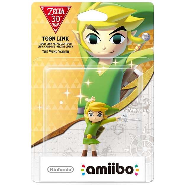 Nintendo Amiibo Figurine Toon Link (Wind Waker)