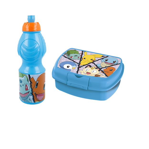 Stor - Lunch Box & Water Bottle - Pokémon