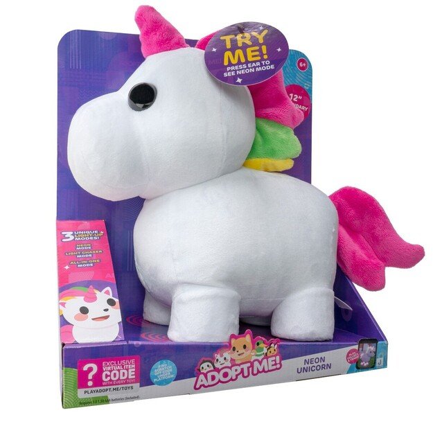 Adopt Me - Mega Neon Unicorn  30Cm (243-0010)