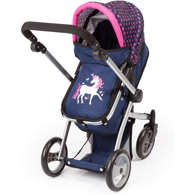 Bayer - Dolls Pram Mega Set - Navy (18354AC)