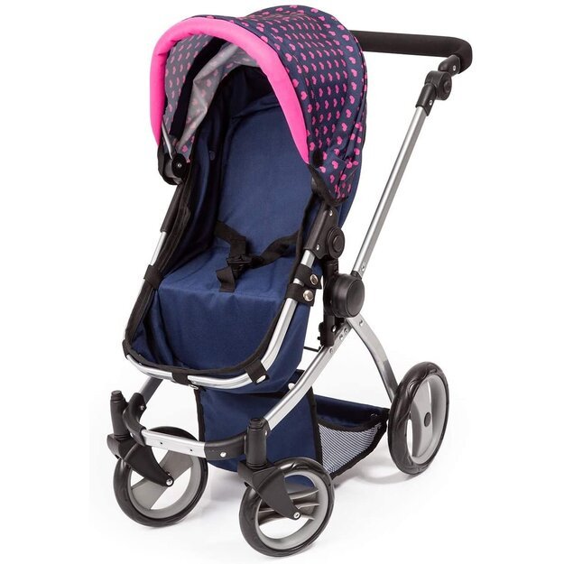 Bayer - Dolls Pram Mega Set - Navy (18354AC)