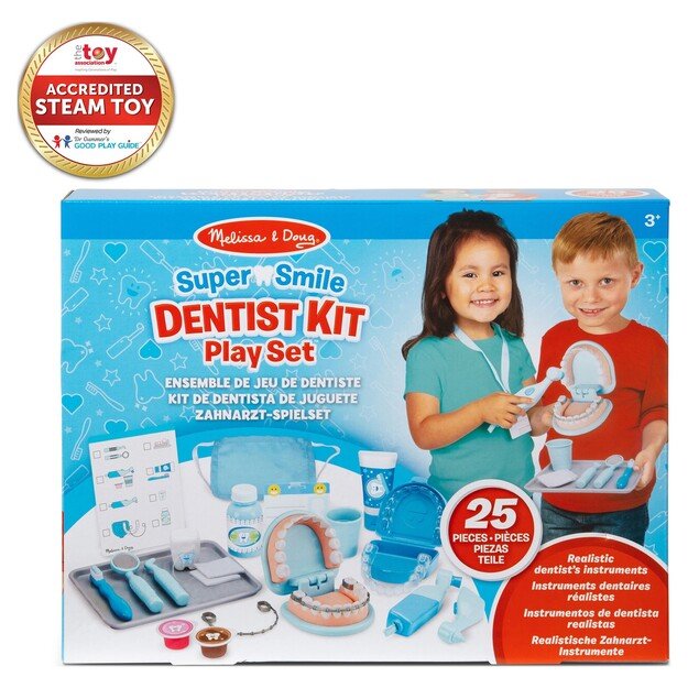 Melissa & Doug - Super Smile Dentist Kit Play Set - (8611)