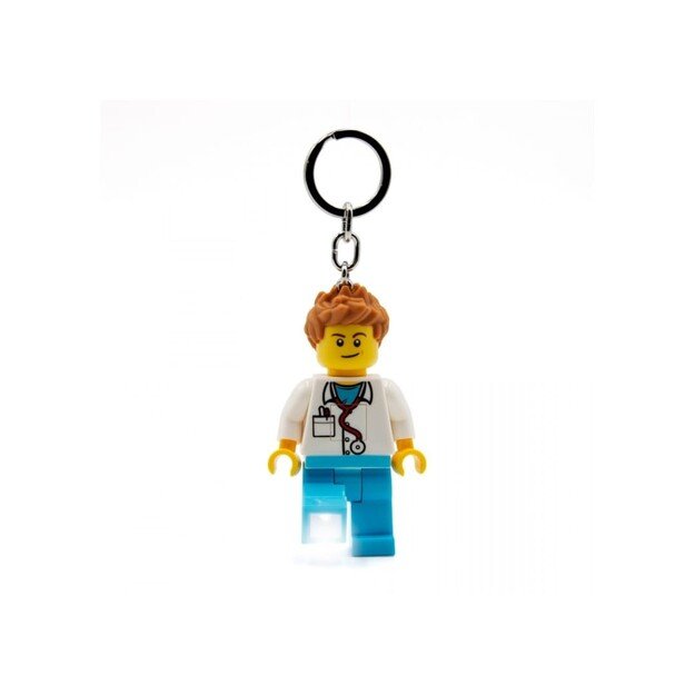 LEGO - Keychain w/LED - Male Doctor (4006036-LGL-KE184H)