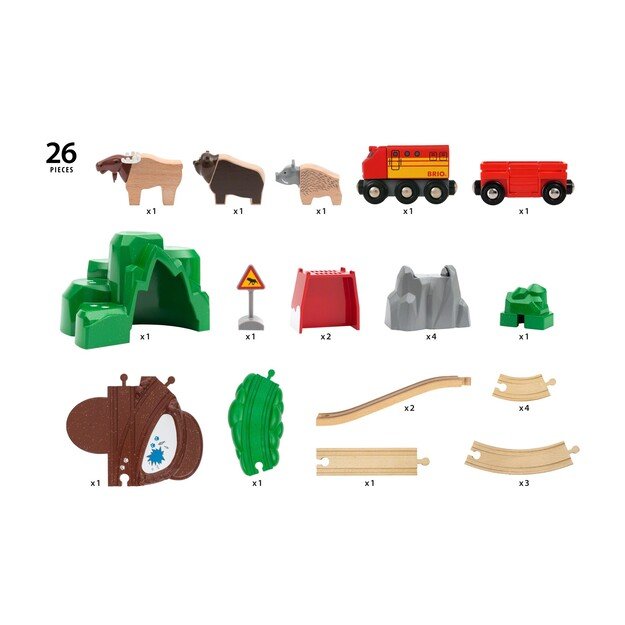 BRIO - Nordic Animal Set (33988)