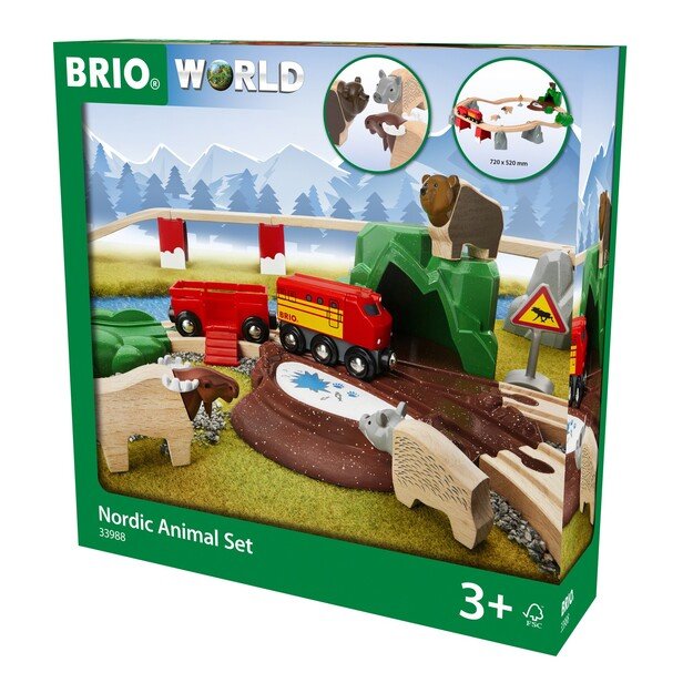 BRIO - Nordic Animal Set (33988)