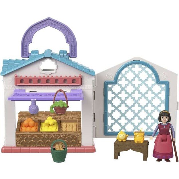 Disney Wish - Mini Doll Playset - Dahlia’s Rosas Marketplace (HRH74)