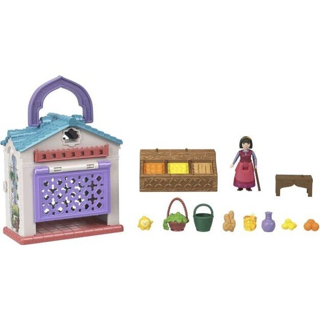 Disney Wish - Mini Doll Playset - Dahlia’s Rosas Marketplace (HRH74)