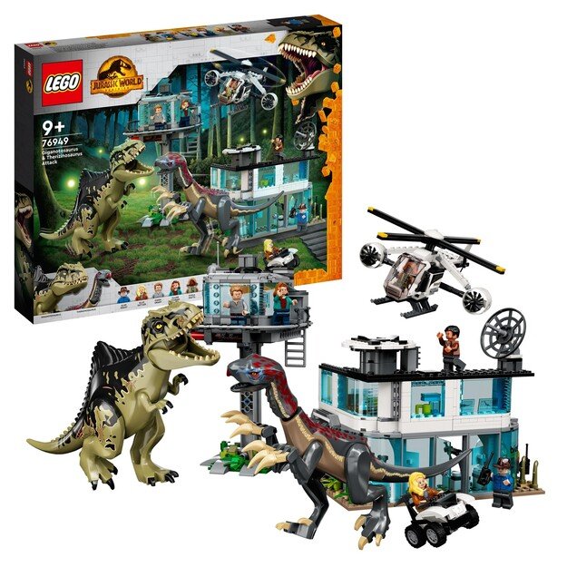 LEGO Jurassic World - Giganotosaurus & Therizinosaurus Attack (76949)