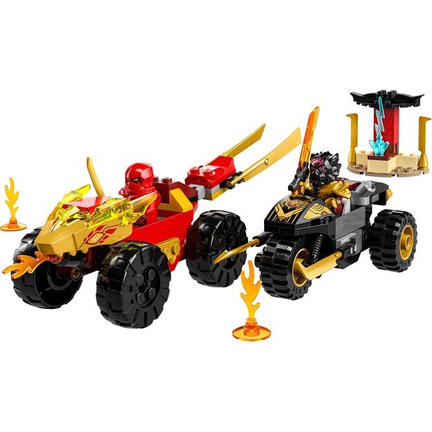 LEGO Ninjago - Kai and Ras's Car and Bike Battle (71789)