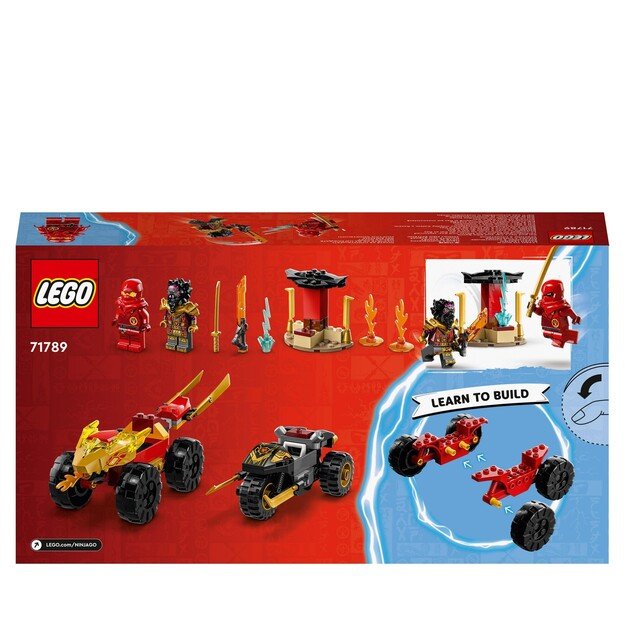 LEGO Ninjago - Kai and Ras's Car and Bike Battle (71789)