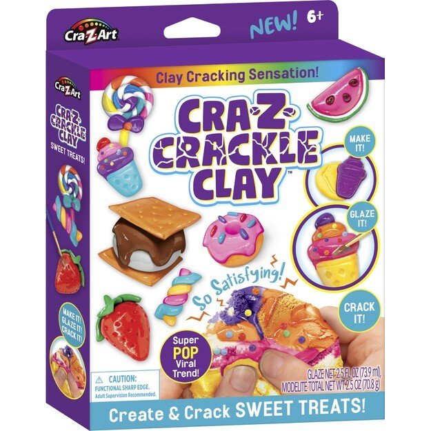 CRAZART - Crackle Clay - Sweet Treats (25073)