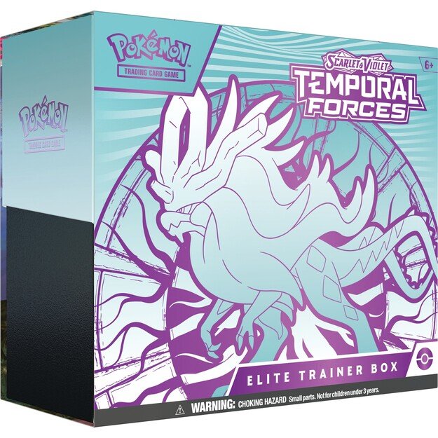 Pokémon - SV5 Temporal Forces Elite Trainer Box - Walking Wake (POK85657)