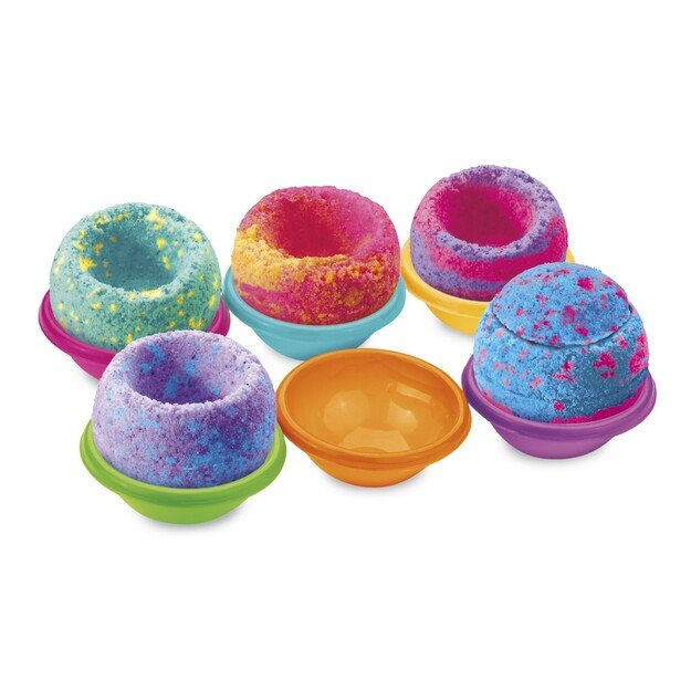 SHIMMER N SPARKLE RAINBOW POPPING BATH BOMBS (17345)