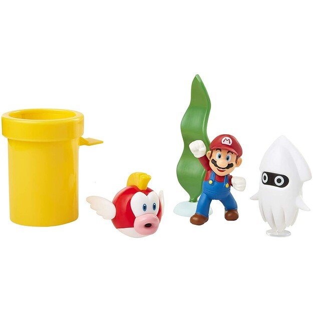 Super Mario - 6 cm Underwater Diorama Set (400164)