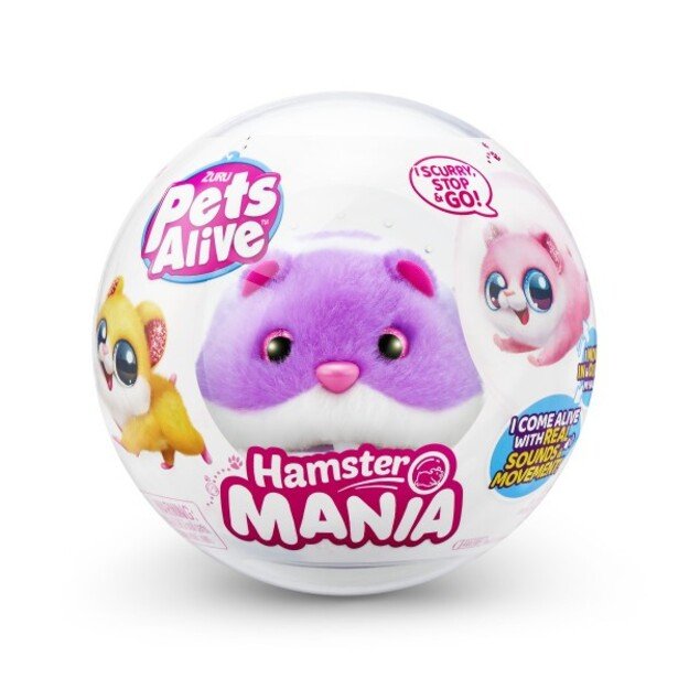 PETS ALIVE- HAMSTERMANIA- SERIES 1 - (9543)