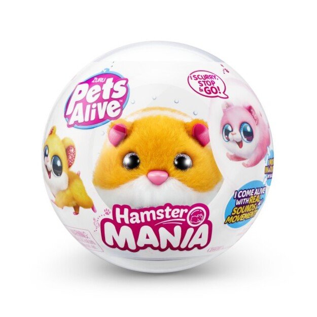 PETS ALIVE- HAMSTERMANIA- SERIES 1 - (9543)