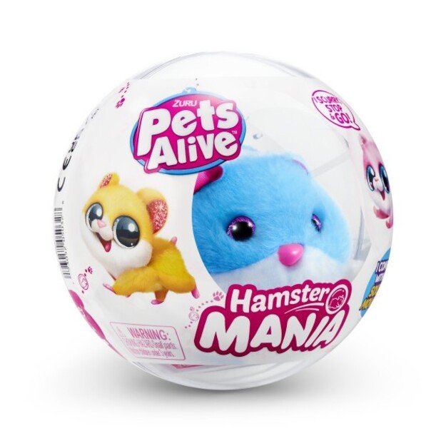 PETS ALIVE- HAMSTERMANIA- SERIES 1 - (9543)