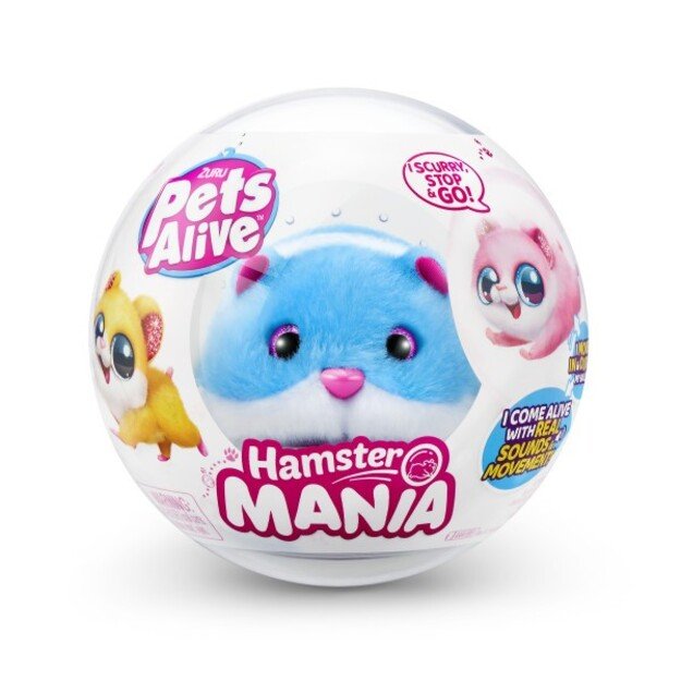 PETS ALIVE- HAMSTERMANIA- SERIES 1 - (9543)