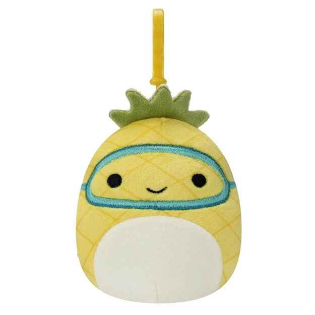 Squishmallows - Asst 9 cm P15 Clip On - Maui the Pineapple