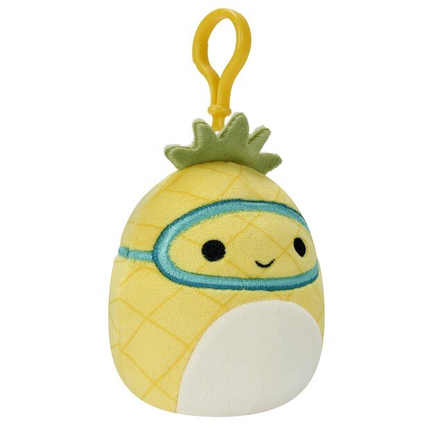 Squishmallows - Asst 9 cm P15 Clip On - Maui the Pineapple