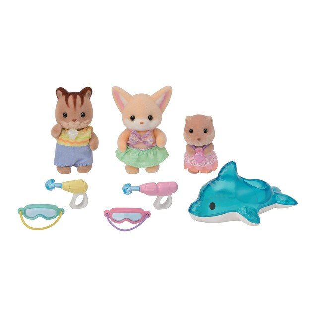 Sylvanian Families - Kindergarten Friends - Wading Pool Trio (5749)