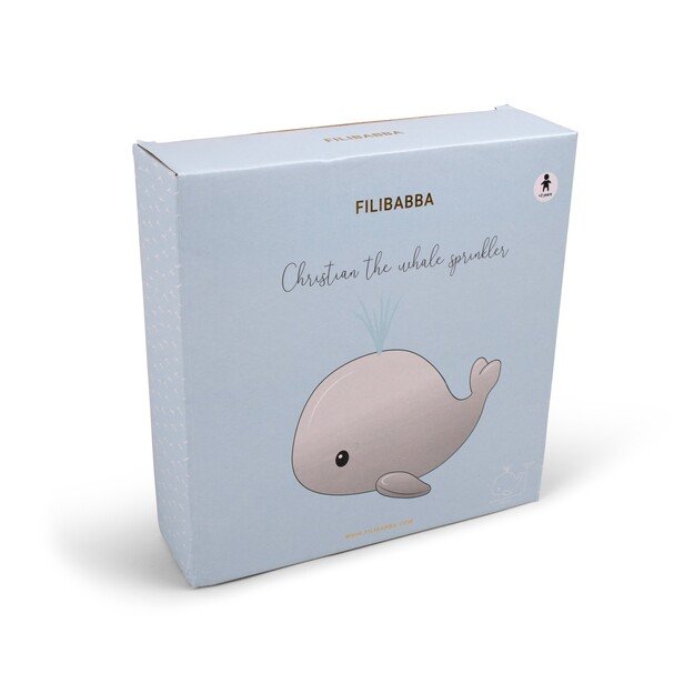 Filibabba - Sprinkler toy – Christian the whale