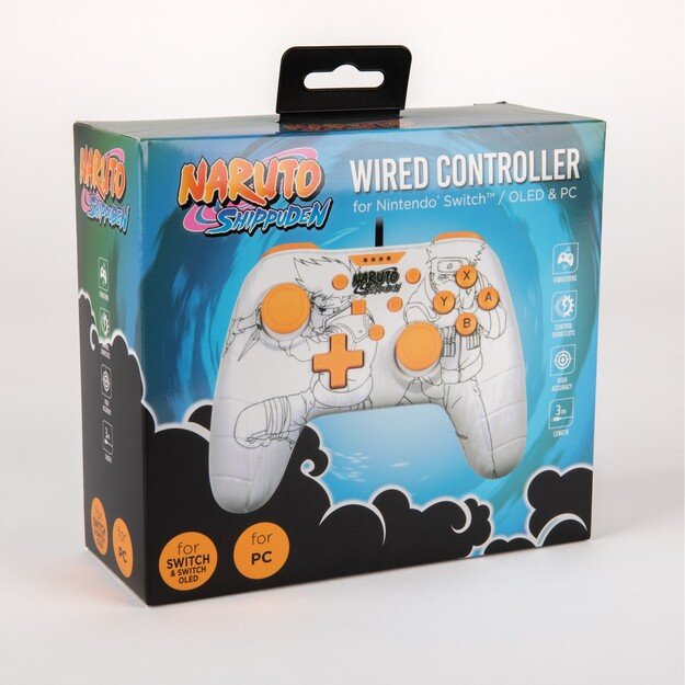 Konix Naruto Wired Switch/Pc Gamepad White