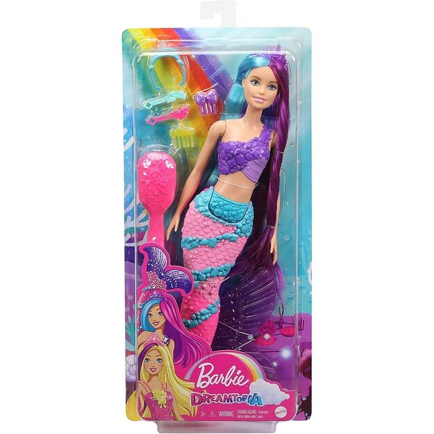 Barbie - Dreamtopia - Long Hair Mermaid Doll (GTF39)