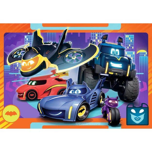 Ravensburger - Puzzle Batwheels 2x24p