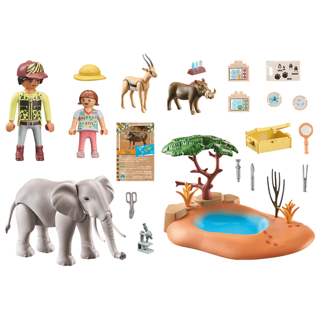 Playmobil - Wiltopia - Elephant at the Waterhole (71294)