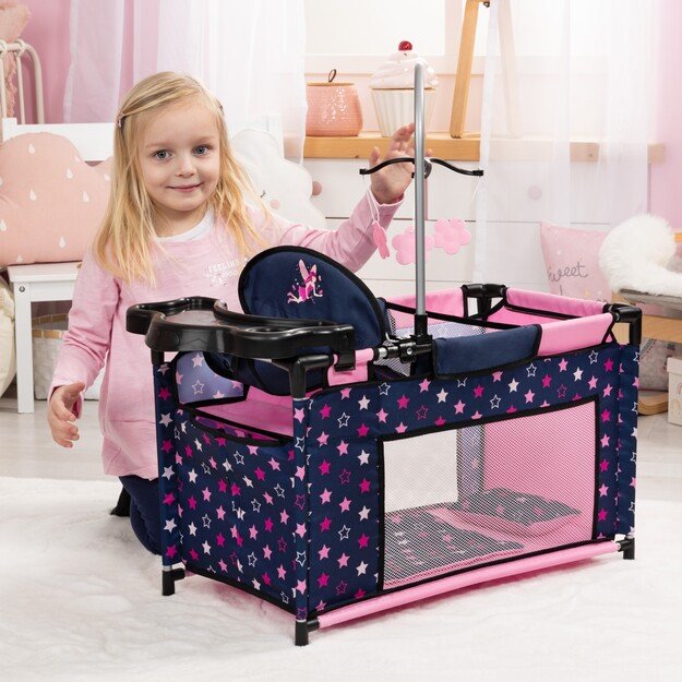 Bayer - Multifunctional bed for dolls up to 46 cm (62616AA)