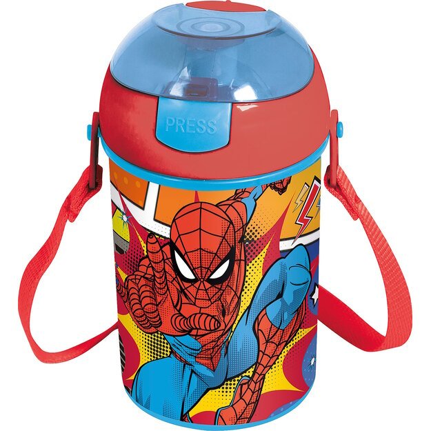 Spiderman - Pop-Up Drinking Bottle (74769)