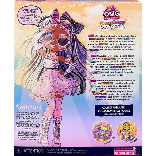 L.O.L. - OMG Sunshine Makeover Fashion Doll - Switches