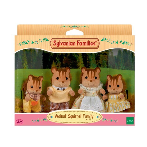 Sylvanian Families - Walnut Squirrel Family (4172)