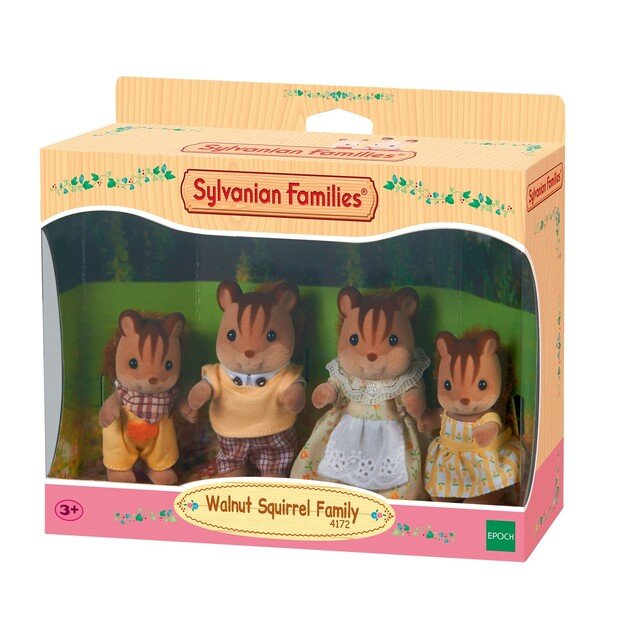 Sylvanian Families - Walnut Squirrel Family (4172)