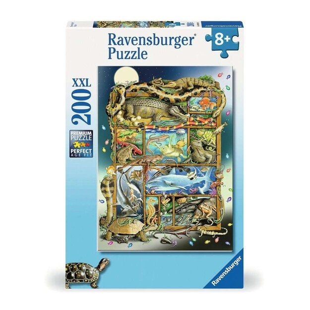 Ravensbruger - Puzzle Fish And Reptile Menagerie 200p