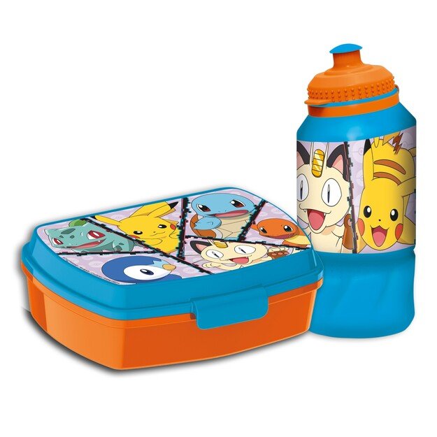 Pokémon- Lunchbox & Water Bottle (8073)