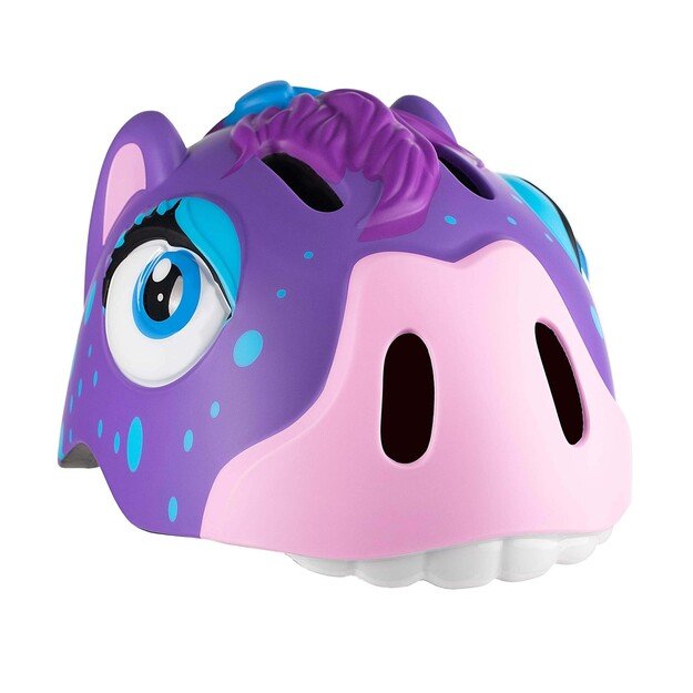 Crazy Safety - Horse Bicycle Helmet - Purple (100901-03)