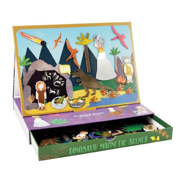 FLOSS & ROCK - Dino Magnetic Play Scenes - (41P3644)