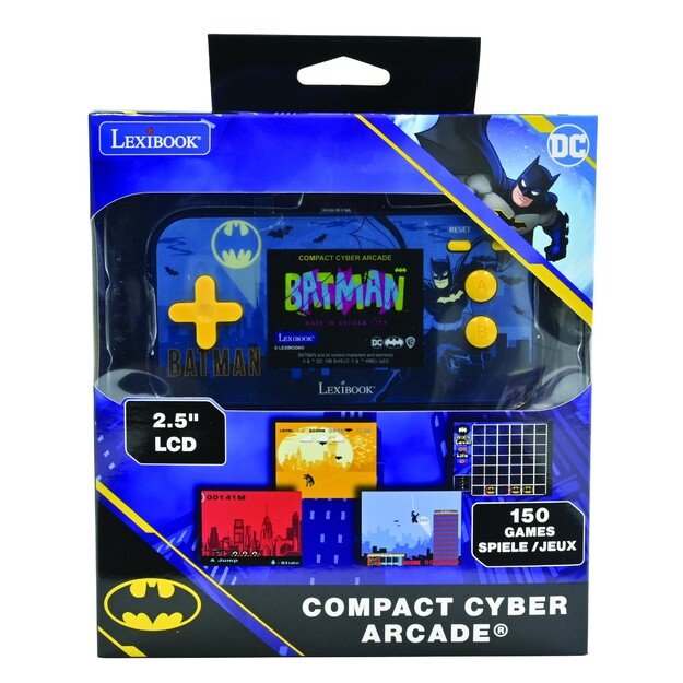 Lexibook - Compact Arcade® Pocket Batman Gaming Console (JL2367BAT)