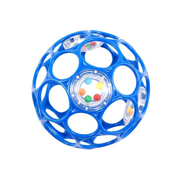 Oball - Rattle 10 cm - Blue (12281)