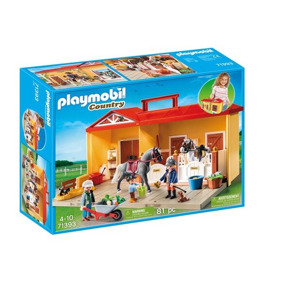 Playmobil - Take along Horse center (71393)