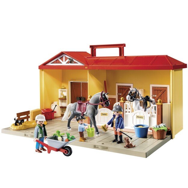 Playmobil - Take along Horse center (71393)