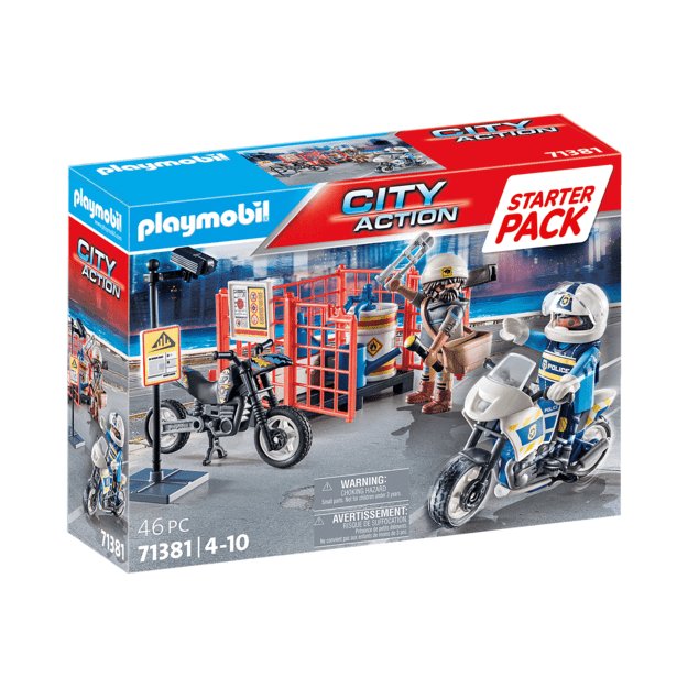 Playmobil - Starter Pack Police (71381)