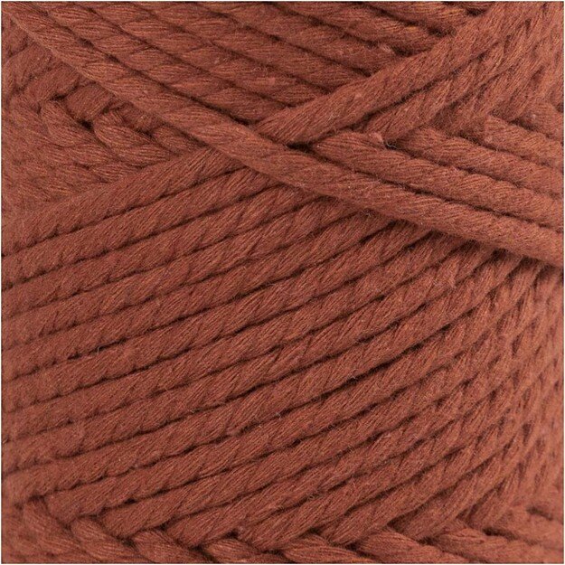 Craft Kit - Macramé rope - Burnt orange (977563)