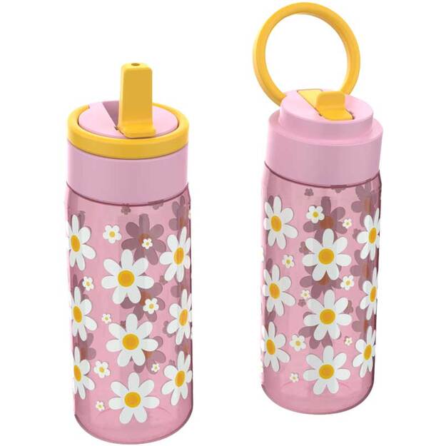 Stor - Lunch Buddies - Water Bottle 600 ml - Daisy (088908721-21008363)