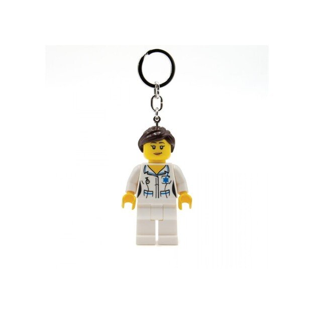 LEGO - Keychain w/LED - Nurse (4006036-LGL-KE186H)