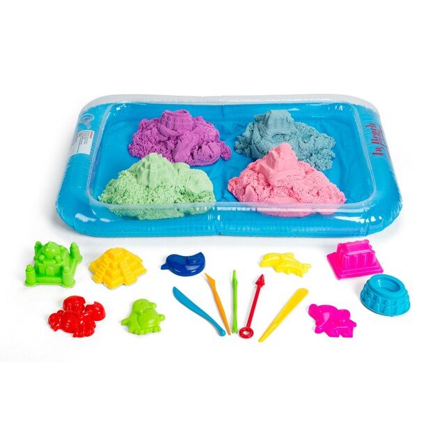 ArtKids - Fluffy Sand - Large bucket set (32798)